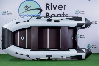 Лодка ПВХ резиновая RiverBoats RB 430 Киль