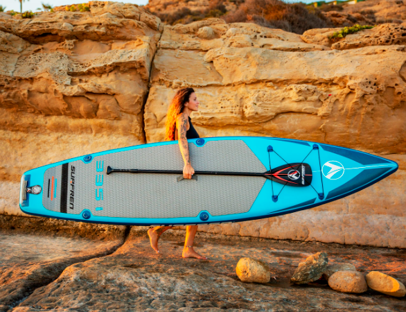 Весло алюминиевое Surfren для Сапбординга