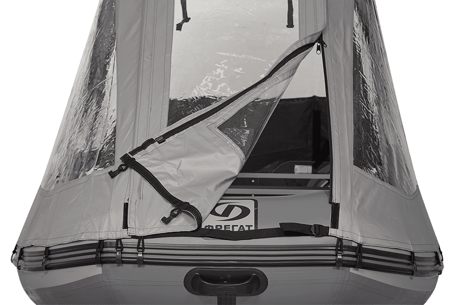 Тент трансформер кабриолет на лодку Солар 310 Оптима