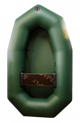 Гребная лодка ПВХ Гелиос 19 (зеленый)