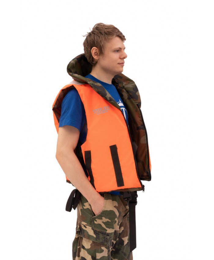 Спасательный жилет двусторонний 50-65 кг. Спасательный жилет двусторонний 50-65 кг.
