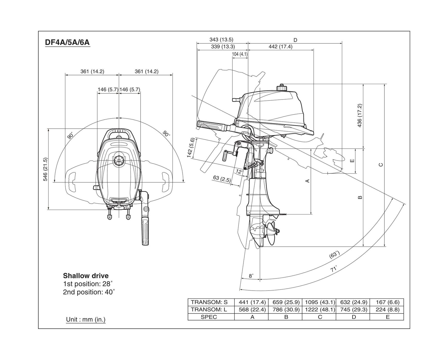 Сузуки DF6A  4-тактный