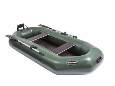 Лодка гребная ПВХ надувная Пиранья 2М SL ТR