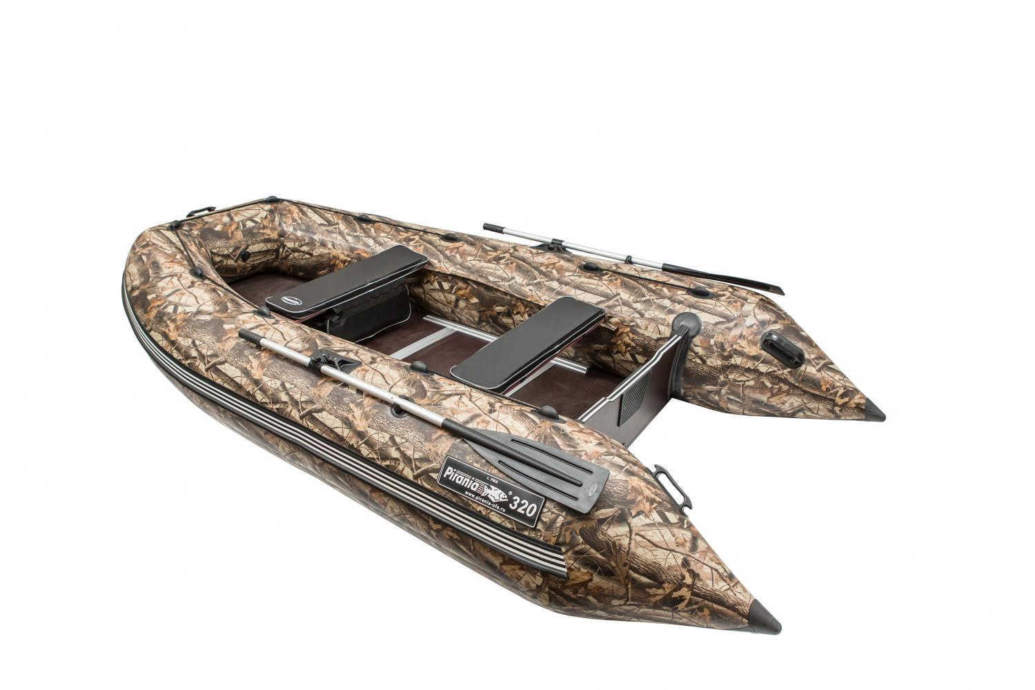 Пиранья 320Q5 SL Gold (камуфляж) + комплект накладки с сумкой Пиранья 320Q5 SL Gold (камуфляж) + комплект накладки с сумкой