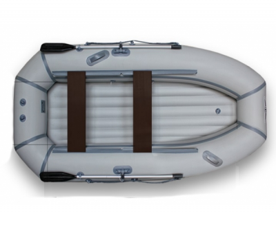 Гребная ПВХ лодка надувная Флагман 280 НТ