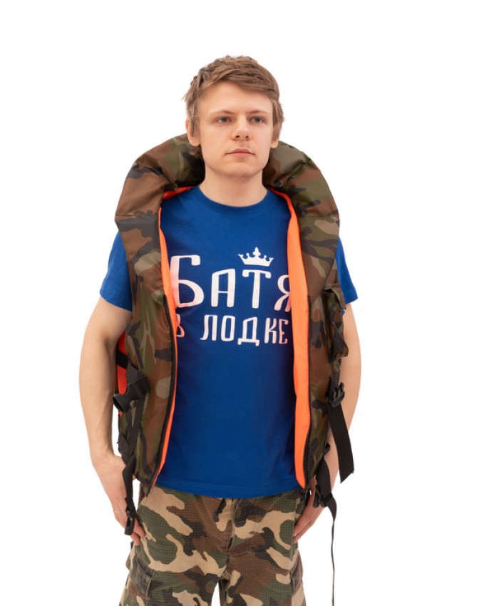 Спасательный жилет двусторонний 50-65 кг. Спасательный жилет двусторонний 50-65 кг.