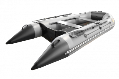 Лодка резиновая килевая под мотор Лодка ПВХ Гелиос Пилигрим-380