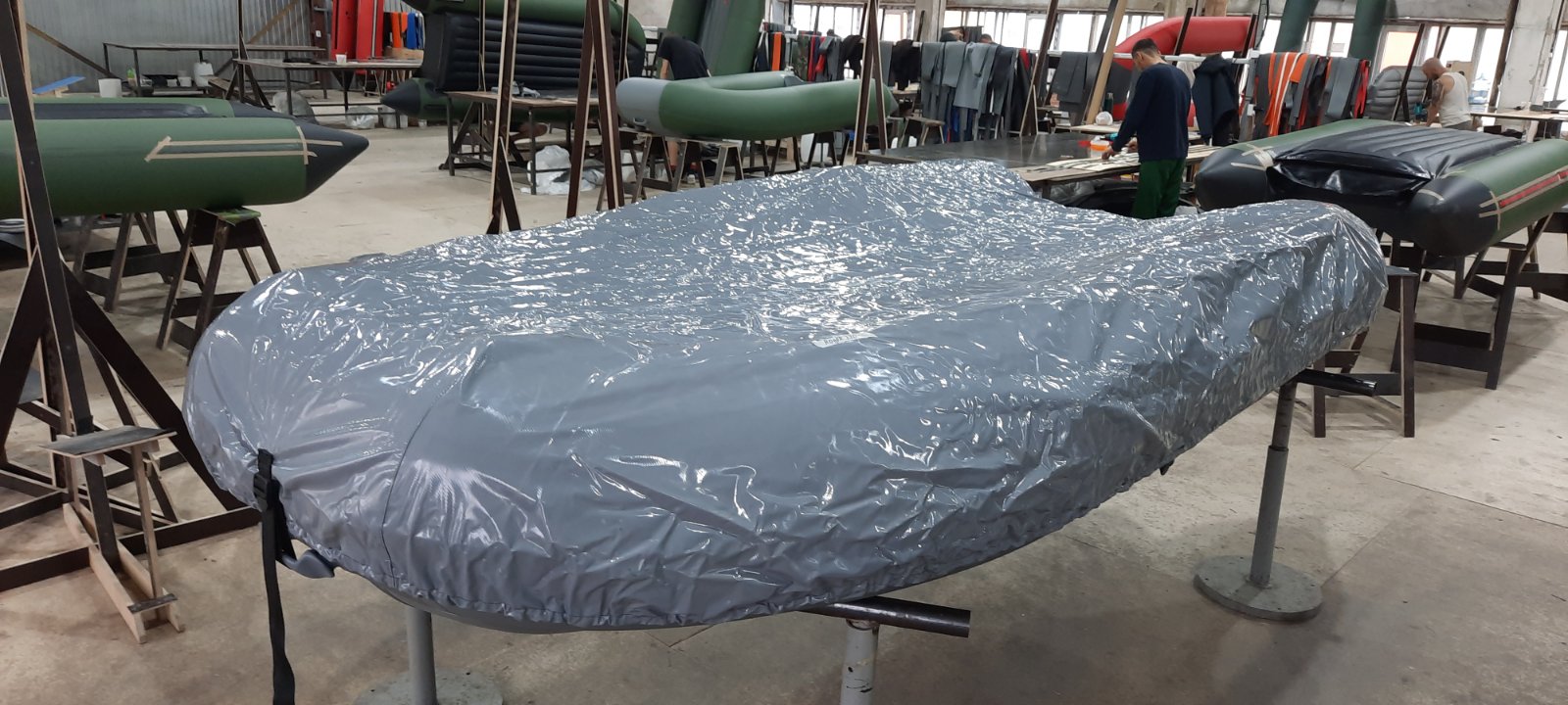 Тент транспортировочный для лодки Roger 3100 (с конусами)